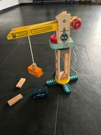 Houten speelgoedhijskraan Vilac, Ophalen, Zo goed als nieuw