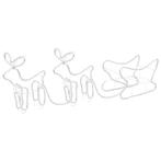 Buitenkerstversiering rendier en slee 576 LED's, Nieuw, Ophalen of Verzenden, Bdb, Bdi