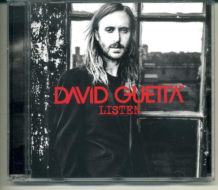 David Guetta Listen 14 nrs CD 2014 ZGAN, Cd's en Dvd's, Cd's | Dance en House, Zo goed als nieuw, Ophalen of Verzenden
