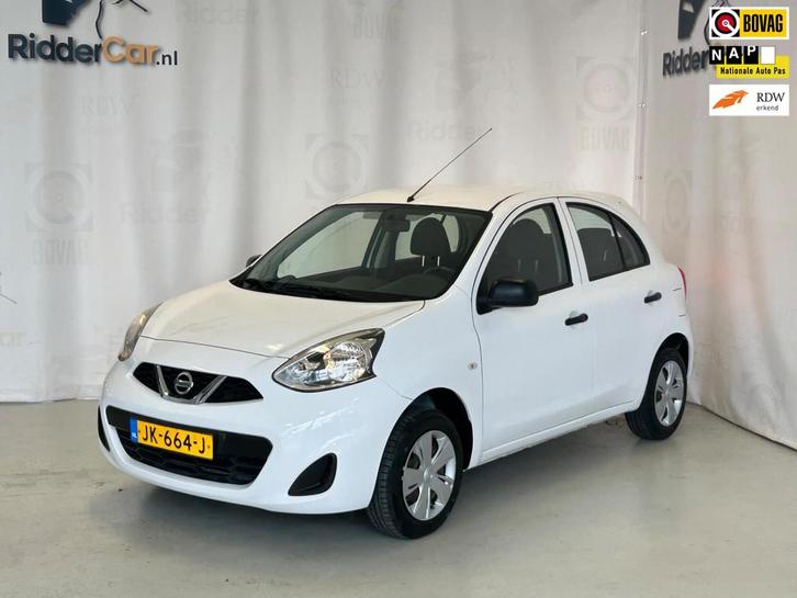 Nissan Micra 1.2 Visia Pack|NAP|1E EIG|PARK SENS|BLUETOOTH|A, Auto's, Nissan, Bedrijf, Te koop, Micra, ABS, Airbags, Airconditioning