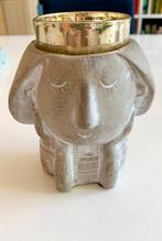 Supermooi theelichtje of vaasje, kwantum, Huis en Inrichting, Woonaccessoires | Vazen, Steen, Overige kleuren, Ophalen of Verzenden