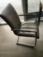 4 mooie eetkamerstoelen Leer merk H&H €150 voor vier stoelen, Huis en Inrichting, Stoelen, Ophalen, Landelijk/ modern, Gebruikt
