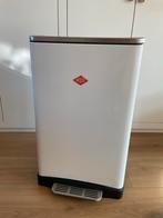 Wesco Double Boy Prullenbak - Afvalscheiding, Ophalen, Gebruikt, Met pedaal, 50 tot 75 cm