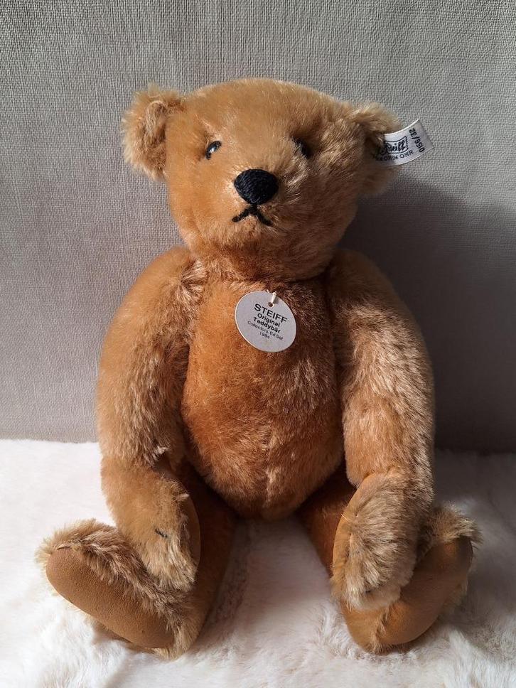 Steiff - Original Teddybär Collector’s Edition 1984 (32cm), Verzamelen, Beren en Cherished Teddies, Zo goed als nieuw, Stoffen beer