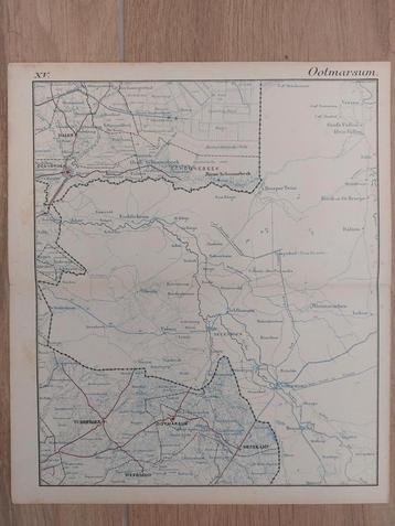15 / Ootmarsum / Dalen / Coevorden /Schoonebeek  /Litho 1885 beschikbaar voor biedingen