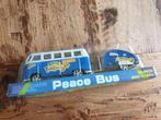 Vintage Peace Bus met Caravan - Nieuw in Verpakking, Ophalen of Verzenden, Nieuw