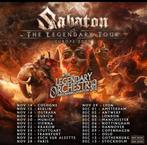 Sabaton Ziggo Dome. Twee zitplaatsen gangpad., Tickets en Kaartjes, Twee personen