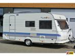 Hobby De Luxe 440|Voortent|Bovag|Zitgroep|Dwarsbed|4persoons, Hobby, Bedrijf, Treinzit, Schokbreker