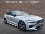 Volvo V60 2.0 T8 AWD R-Design 21"lmv PANODAK LEDER, Gebruikt, Euro 6, 4 cilinders, Leder en Stof