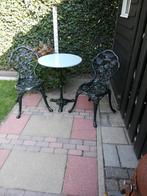 Bistro tuinset alluminium, Tuin en Terras, Ophalen, Zo goed als nieuw, Overige materialen, 2 zitplaatsen