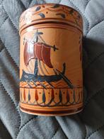 Griekse Decoratie vaas van A. Xipolias Epidavros, Keramiek, Overige typen, Ophalen of Verzenden, Zo goed als nieuw