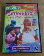 DVD Sinterklaas bezoekt Sesamstraat, Cd's en Dvd's, Alle leeftijden, Poppen, Ophalen of Verzenden, Zo goed als nieuw