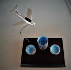 Mig 15 Jet Korea Oorlog Officiers Rokers set Trench Art CCCP, Ophalen of Verzenden