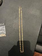 14 karaats gouden koningsketting, Sieraden, Tassen en Uiterlijk, Ophalen, Zo goed als nieuw, Goud, Goud