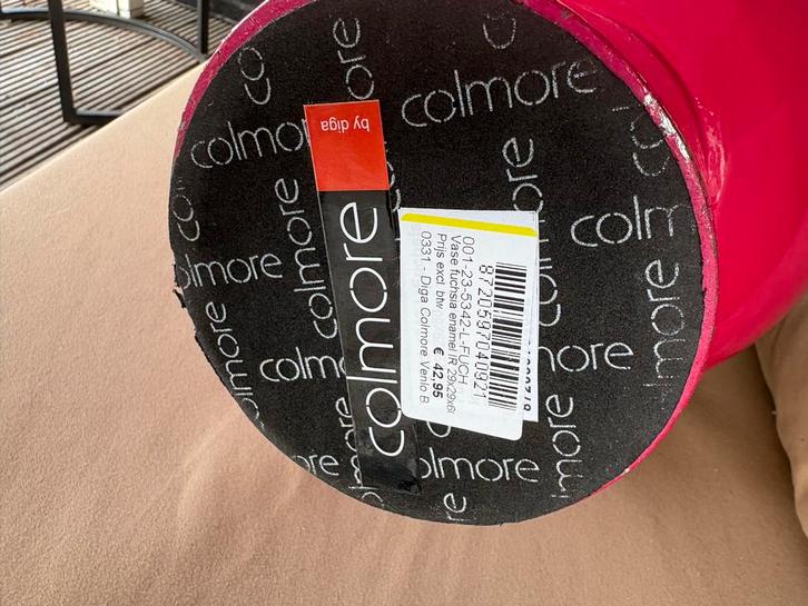 Gekleurde Design Vazen - Colmore, Huis en Inrichting, Woonaccessoires | Vazen, Zo goed als nieuw, Overige kleuren, Minder dan 50 cm