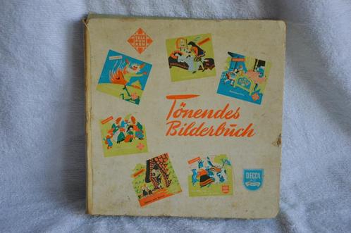 Verzamelalbum met 6 Duitse sprookjes singeltjes, jaren 50, Cd's en Dvd's, Vinyl Singles, Gebruikt, Single, Kinderen en Jeugd, Ophalen of Verzenden