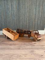 Houten Aanhanger met Boomstammen – 60 cm, Ophalen of Verzenden