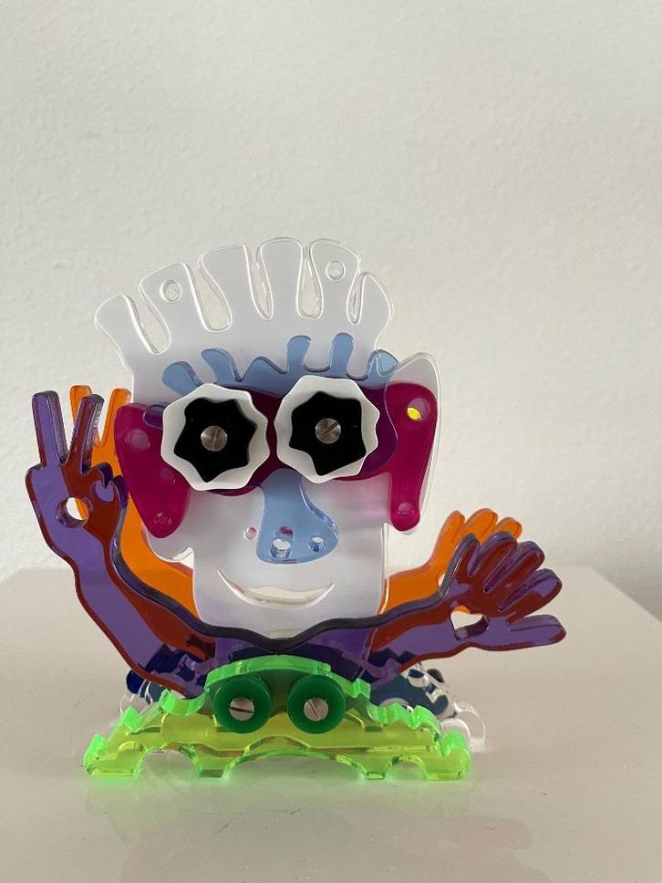 Cobart | Happy Face, Antiek en Kunst, Kunst | Beelden en Houtsnijwerken, Ophalen of Verzenden