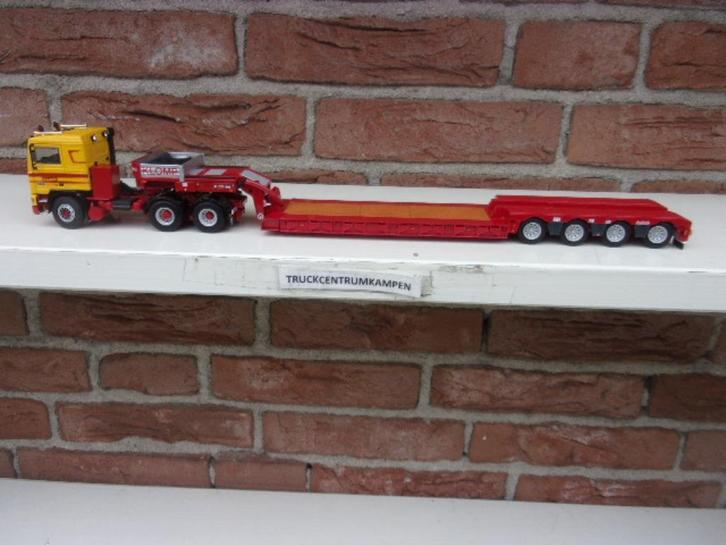 WSI  Volvo  F12  6 x 2  van  Klomp  Transport., Hobby en Vrije tijd, Modelauto's | 1:50, Nieuw, Bus of Vrachtwagen, Wsi, Ophalen of Verzenden