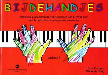 Bijdehandjes 2 Pianomethode kindern 6 tot 8 jaar ( 9795 ) beschikbaar voor biedingen