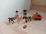 Playmobil veulen kar paard manege dierenarts, Kinderen en Baby's, Speelgoed | Playmobil, Gebruikt, Ophalen of Verzenden