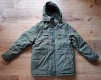 Warm gevoerde legergroene winterjas mt M/L (afritsbare cap), Ophalen of Verzenden, Nieuw, Groen