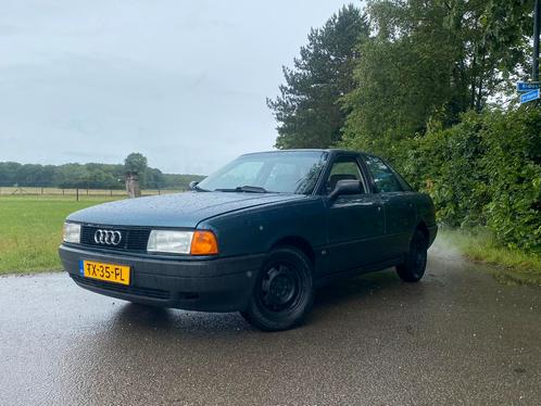 Audi 80 1.8 K6 1989 Blauw APK, Auto's, Audi, Bedrijf, Benzine, Sedan, Handgeschakeld, Origineel Nederlands, Blauw, Voorwielaandrijving