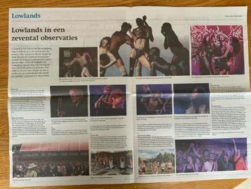 Knipsel Lowlands FKA Twigs, CMAT, Suki Waterhouse beschikbaar voor biedingen