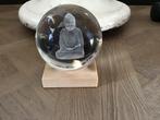 Boedha in glazen bol,glas boedha,glazen Boeddha, Huis en Inrichting, Woonaccessoires | Boeddhabeelden, Ophalen