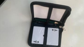 Nieuw Reiskaartspel in etui met rits beschikbaar voor biedingen