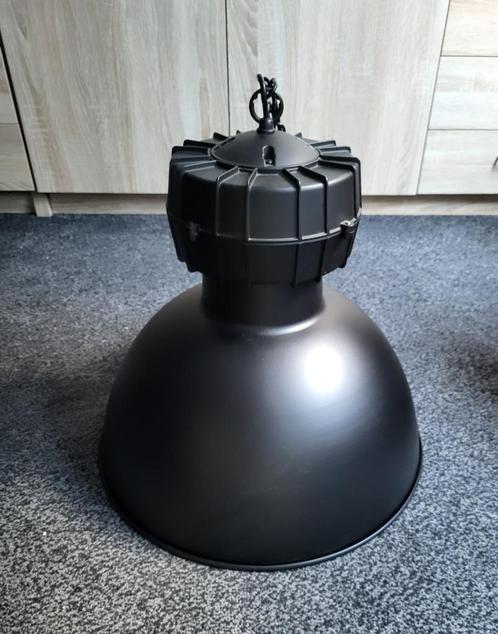 Industriële hanglamp, Huis en Inrichting, Lampen | Hanglampen, Zo goed als nieuw, Minder dan 50 cm, Metaal, Ophalen