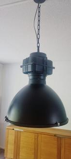 Stoere industriële hanglamp, Ophalen, 50 tot 75 cm, Zo goed als nieuw, Glas