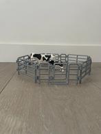 Schleich weidehek inclusief Schleich koe, Ophalen of Verzenden, Zo goed als nieuw