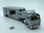 Mercedes Trekker - Oplegger GM-Rallye Racing Team, Maisto, Hobby en Vrije tijd, Modelauto's | 1:43, Ophalen of Verzenden, Gebruikt