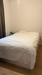 IKEA Brimnes bed met lades 140x200cm + lattenbodem en matras, Huis en Inrichting, Slaapkamer | Boxsprings, 140 cm, Wit, Zo goed als nieuw