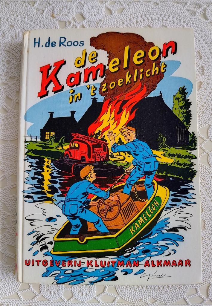 De kameleon in 't zoeklicht  H.de Roos. 10e druk, Boeken, Kinderboeken | Jeugd | 10 tot 12 jaar, Gelezen, Fictie, Ophalen of Verzenden