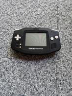 Gameboy Advance Zwart, Spelcomputers en Games, Spelcomputers | Nintendo Game Boy, Ophalen of Verzenden, Zo goed als nieuw, Game Boy Advance