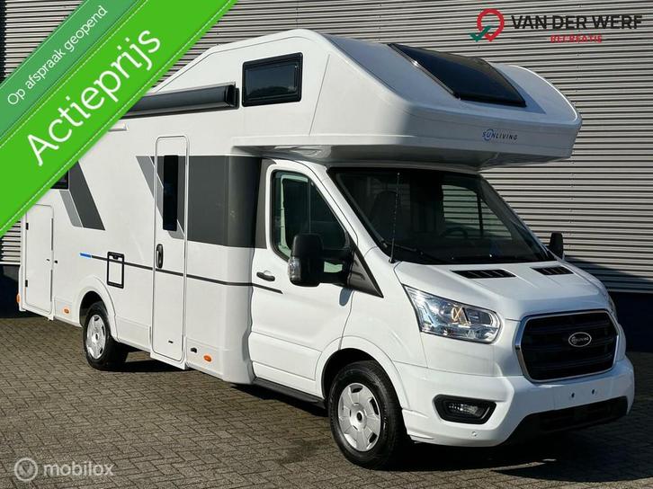 Sun Living A 72 SP I ALKOOF I Automaat I 165 PK I Navigatie, Caravans en Kamperen, Campers, Bedrijf, tot en met 4, Sun Living