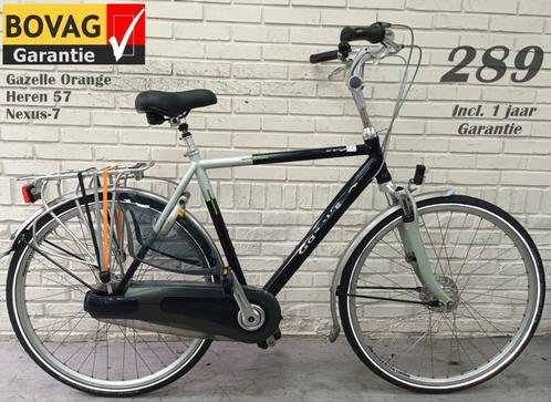 Nette Gazelle Orange Nex-7 incl. 1 jr garantie, Fietsen en Brommers, Fietsen | Heren | Herenfietsen, Zo goed als nieuw, Gazelle