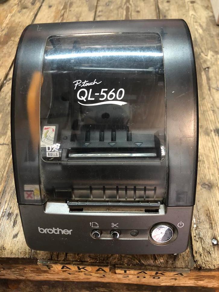 Labelprinter merk Brother , P- Touch QL- 560, Computers en Software, Labelprinters, Gebruikt, Ophalen of Verzenden