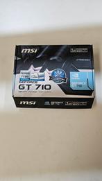 MSI Geforce GT710 videokaart nieuw in doos, Computers en Software, Videokaarten, Ophalen of Verzenden, Nieuw, GDDR3, Nvidia