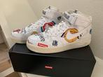 Nike Air Force 1 Mid Supreme NBA wit maat 45, Kleding | Heren, Schoenen, Wit, Nike, Ophalen of Verzenden, Sneakers of Gympen