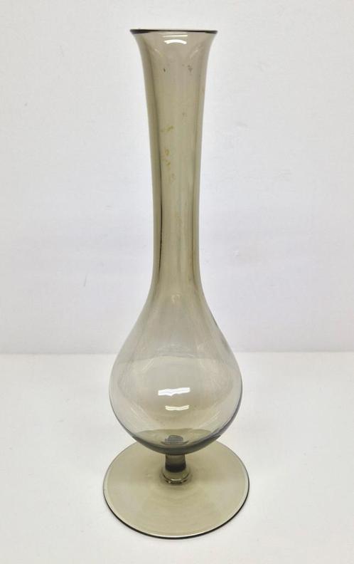 Glasfabriek Leerdam rookglazen orchideën vaasje., Antiek en Kunst, Antiek | Glas en Kristal, Ophalen of Verzenden