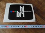 sticker PHILIPS HI BRI  High Brightness TV KTV, Ophalen, Zo goed als nieuw, Sticker