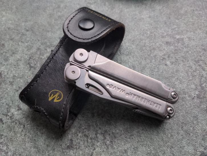 Leatherman Wave, Caravans en Kamperen, Kampeergereedschap, Zo goed als nieuw, Ophalen of Verzenden
