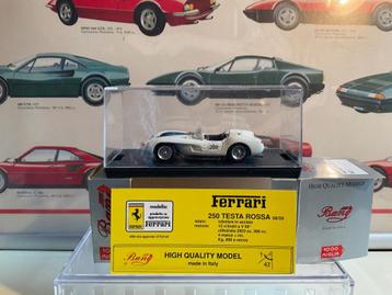 Bang Ferrari 250 Testa Rossa mint/vitrinebox/certificaat beschikbaar voor biedingen