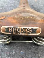2 oude fietszadel s Merk Brooks en Lepper, Fietsen en Brommers, Fietsonderdelen, Ophalen, Gebruikt, Oldtimer, Brooks