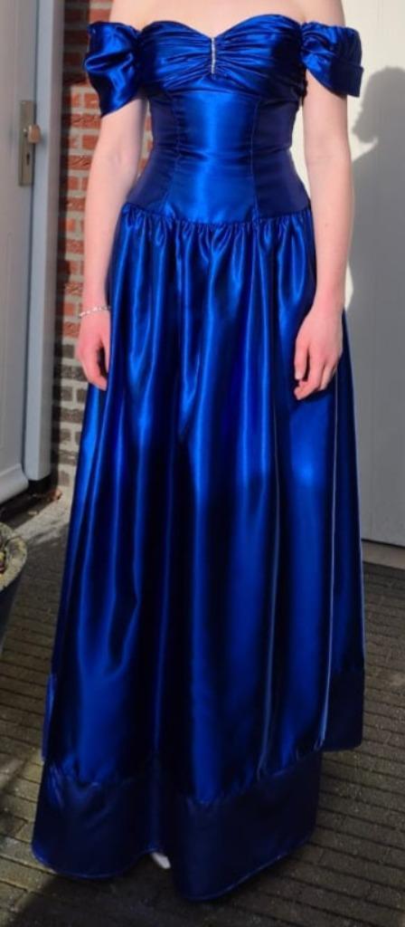 Royal blue (Gala) jurk van Alfred Angelo maat M, Kleding | Dames, Gelegenheidskleding, Gedragen, Galajurk, Maat 38/40 (M), Blauw