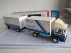 Lion Car DAF demo met aanhanger, Hobby en Vrije tijd, Modelauto's | 1:50, Ophalen of Verzenden, Gebruikt, Bus of Vrachtwagen, Lion Toys