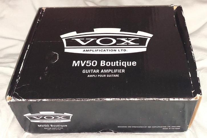Vox MV50 Boutique amp Nutube, Muziek en Instrumenten, Versterkers | Bas en Gitaar, Zo goed als nieuw, Gitaar, Minder dan 50 watt